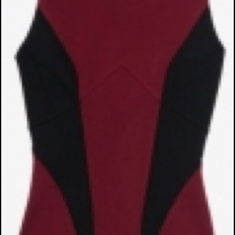 Exclusive‎ for Intermix Colorblock Inset Ponte Dress Small - Picture 3 of 9